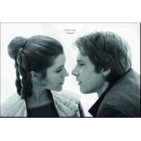 KOMAR Star Wars Classic Leia Han Love 70x50cm