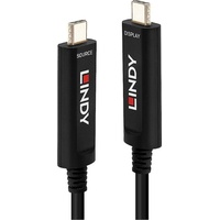 Lindy 15m Fibre Optic Hybrid USB Typ C Video