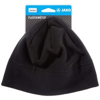 Jako Fleecemütze schwarz Junior