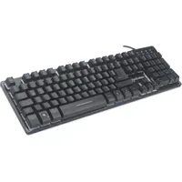 Manhattan USB-Gaming-Tastatur mit LEDs und Metallunterseite