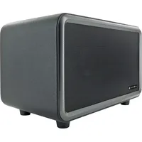 Schwaiger Retro Design Stereo Speaker TWS Lederoptik schwarz