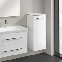 Villeroy & Boch Avento Seitenschrank A89501B4 35x89,2x37cm, Crystal White,