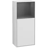 Villeroy & Boch Finion Seitenschrank G50 418x936x270mm Weiß matt/Eisenanthrazit
