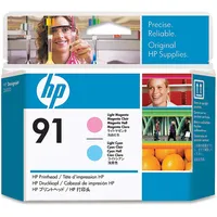 HP 91 magenta hell + cyan hell