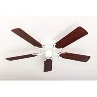 Pepeo Kisa Deluxe WE 105 cm Deckenventilator dunkles-walnuss/rosenholz 105120192OL