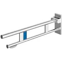 Hewi System 900 Haltegriff Stützklappgriff 750 mm Edelstahl verchromt