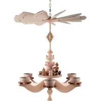 Zeidler Hängepyramide natur, Winterkinder, Erzgebirge