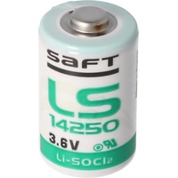 Saft LS14250 Lithium Batterie Li-SOCI2, Size 1/2 AA LST14250