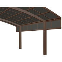 Ximax Seitenwand für Portoforte und Linea 491,2 cm-49,5 cm-mattbraun