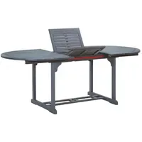 VidaXL Gartentisch 200 x 100 x 75 cm Grau