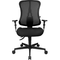 TOPSTAR Sitness 90 mit Armlehnen P4 schwarz/schwarz