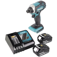 Makita DTD152RG inkl. 2 x 6,0 Ah + Ladegerät
