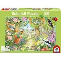 Schmidt Spiele Tiere im Wald, 100 Teile