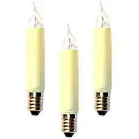 Eltric Kleinschaftkerze E10 34V 3W 11x67 mm Weiß