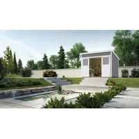 Weka Schiebetürhaus 225 2,95 x 2,09 grau