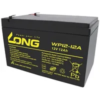 Long WP12-12A/F2 WP12-12A/F2 Bleiakku 12V 12Ah Blei-Vlies (AGM) (B