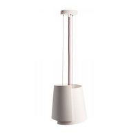 Deko-Light Pendelleuchte Twister II 342145 LED, Halogen E27 Weiß