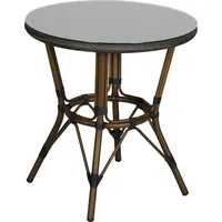 Primaster Valencia Bistrotisch Ø 75 cm Braun