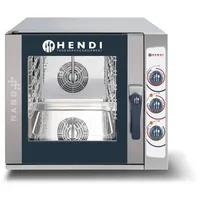 HENDI Kombidämpfer Manuell, Heißluft- mit Dampfbackofen, 1 Lüfter, Temperatur