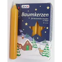 Ebersbacher Wachswaren Baumkerzen Wachs 12 Stück 15 x 125
