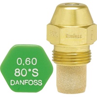 Danfoss Öldüse LE-S Vollkegel 0,50 60 Grad, mit Abschlußventil