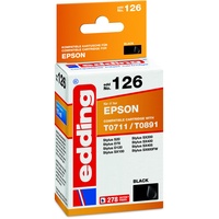 Edding kompatibel zu Epson T0711/T0891 schwarz
