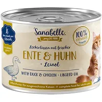 Sanabelle Ente & Huhn 6 x 195 g