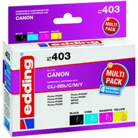 Edding kompatibel zu Canon CLI-8 je CMYK