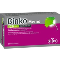 Klinge Pharma Binko Memo 120 mg Filmtabletten