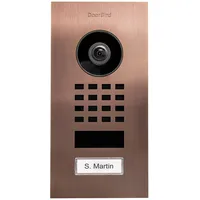 DoorBird IP-Video-Türstation WLAN D1101V 423867444 bronze