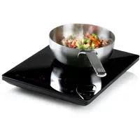 DOMO DO332IP Induktionskochplatte 1 Kochfeld 2000W Schwarz
