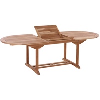 Möbilia Ausziehtisch 240 x 100 x 75 cm natur