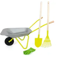Small Foot Company Schubkarre mit Gartenwerkzeug