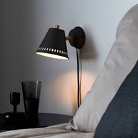Nordlux Wandleuchte Pine GU10 IP20, schwarz
