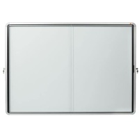 NOBO Schaukasten silber 18x DIN A4