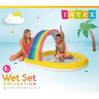 Intex Rainbow Arch Spray Planschbecken 147 x 86 x