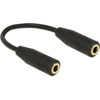 DeLock Audio Klinke 3.5mm > 1x Klinkenbuchse 3.5 mm