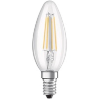 Osram LED-Kerzenlampe E14, 4,8W universalweiß klar