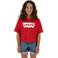 Levi's Kids light bright cropped top Mädchen Super Red