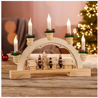 Childhome HI Weihnachtlicher Ornamentbogen mit Licht