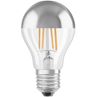 Osram LED Lampe mit E27 Mirror silver 4W (2700K),