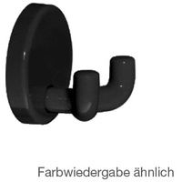 Hewi 801 Doppelhaken 801.90.020 90 tiefschwarz D.40mm A.31mm