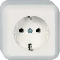 Elso Schuko-Steckdose 16 A Contura Reinweiß 1 St.