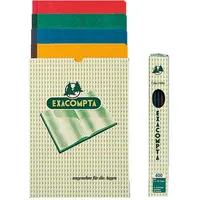 Exacompta Geschäftsbuch A4, kariert 40 Blatt 410E