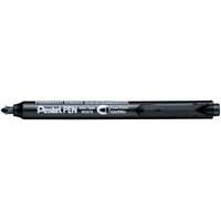 Pentel Permanent-Marker NXS15 mit Druckmechanik, schwarz