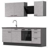 BASIC by Balculina Küchenzeile Isis 325 cm E-Geräte artisan