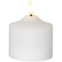 Star Trading Kerze Flamme Echtwachs warmweiße 3D Flamme H: