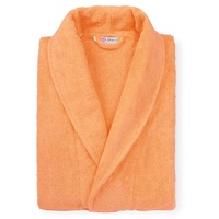 Grace grand spa Bademantel in flauschigem Look orange