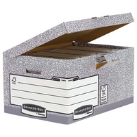 Fellowes 10 Bankers Box Archivboxen Bankers Box grau/weiß