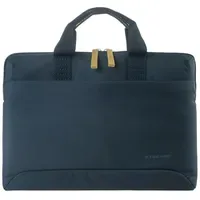 Tucano Smilza, schlanke Laptoptasche für 13/14 Zoll, dunkelblau